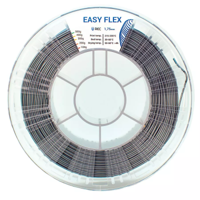 Easy Flex пластик 1,75 REC серебристый 0,5 кг