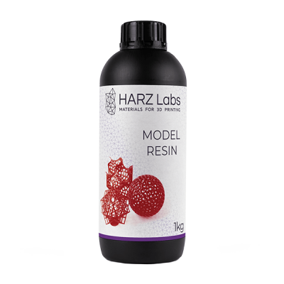Фотополимерная смола HARZ Labs Model Resin 1 л, красная