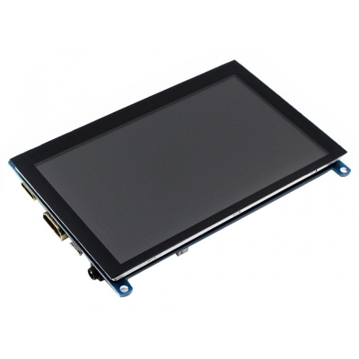 Сенсорный емкостной TFT LCD (H)-дисплей Raspberry Pi Waveshare, HDMI/VGA, 800x480 / 5”