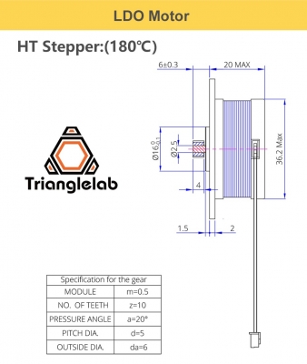 Экструдер Sherpa Trianglelab (LDO motor)