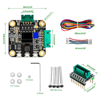 Драйвер управления MKS SERVO42C с шаговым двигателем Nema 17