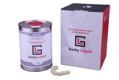 Фотополимерная смола Gorky Liquid "Dental Crown" A2 FL 1 л