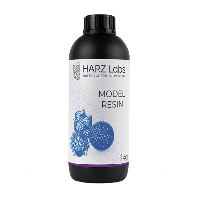 Фотополимерная смола HARZ Labs Model Resin 1 л, синяя