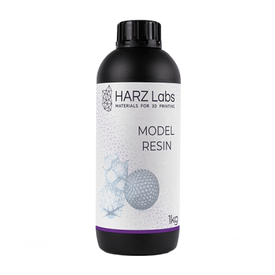Фотополимерная смола HARZ Labs Model Resin 1 л, прозрачная