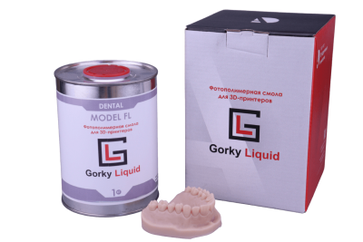 Фотополимерная смола Gorky Liquid "Dental Model" FL 1 л