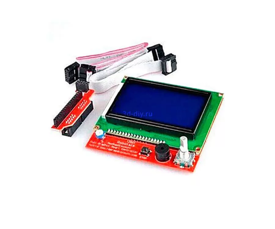 Reprapdiscount smart controller. Reprap full graphic smart controller. reprapdiscount full graphic smart controller. интерактивные lcd дисплеи.