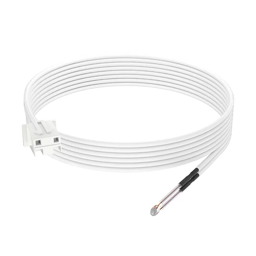 Термистор NTC 3950 100 кОм (кабель 1 м, разъем XH2.54-2P, капля, до 260 С)